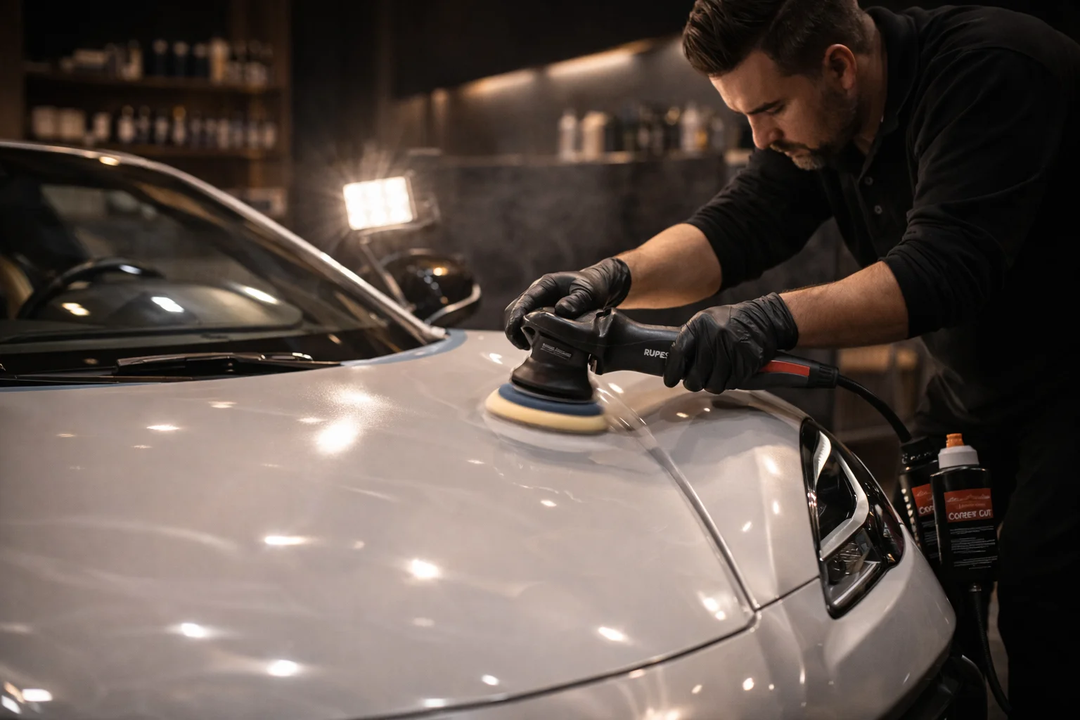 Correction de peinture multi-étapes